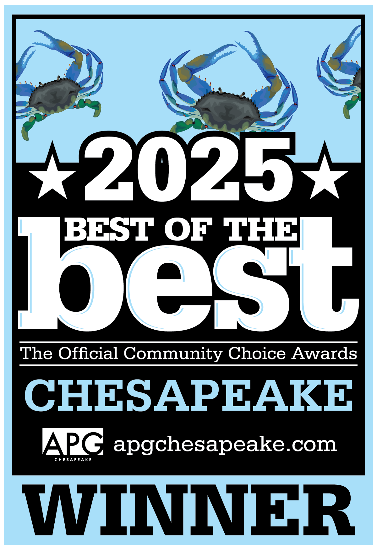2025 Best of the Best Chesapeake winner