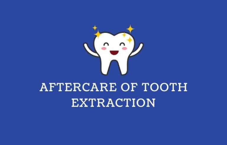 Aftercare of Tooth Extraction