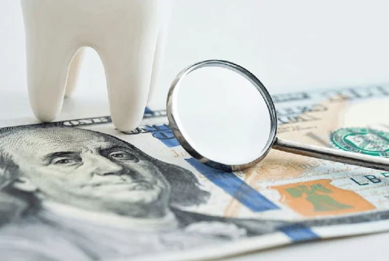 A tooth model on dollars